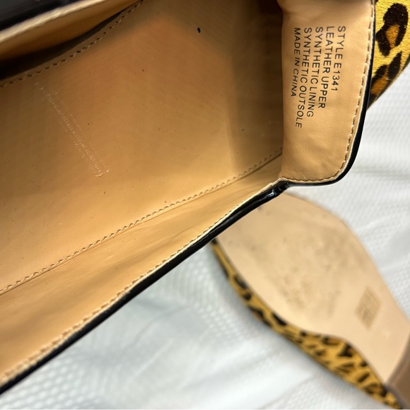 J.Crew "Cora" Women's Calf Hair Leopard Print Loafers Flats Size 9 Style E1341 - Picture 10 of 11